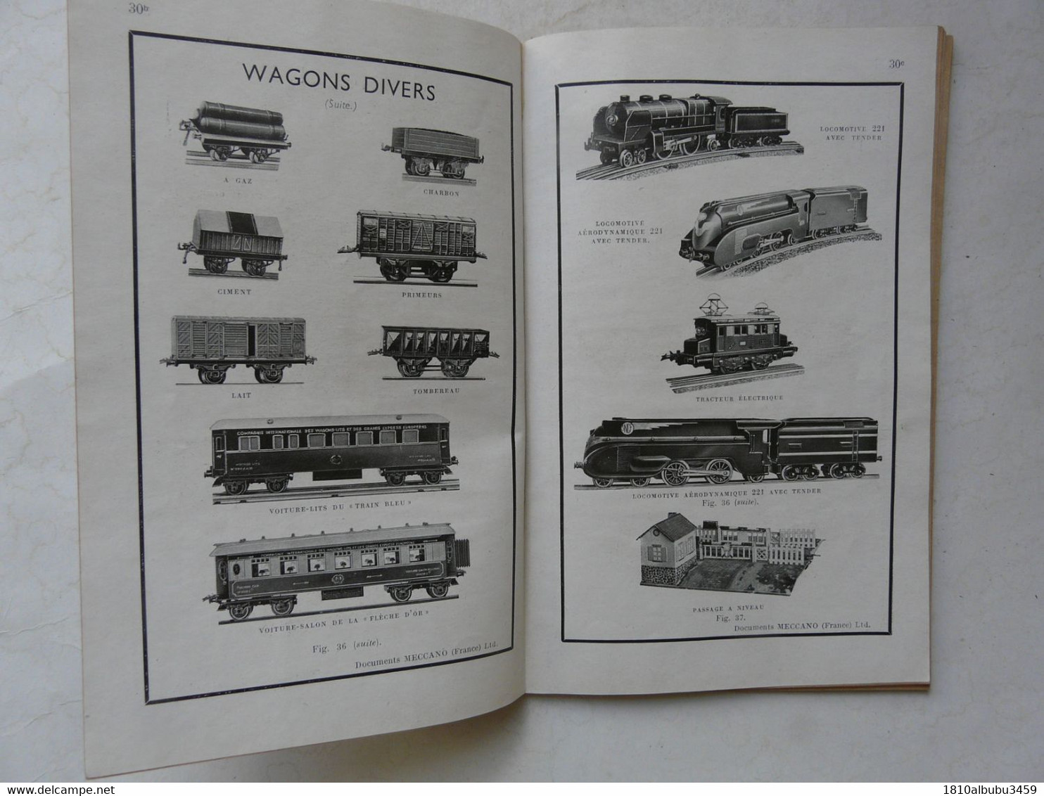 BROCHURE DOCUMENTAIRE - LES TRAINS MINIATURE 1948 - Modellbau