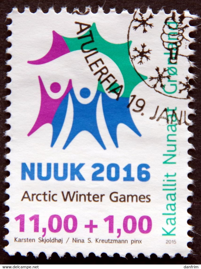 GREENLAND 2015  Artic Winter Games Minr.689A   ( Lot D 1670 ) - Used Stamps