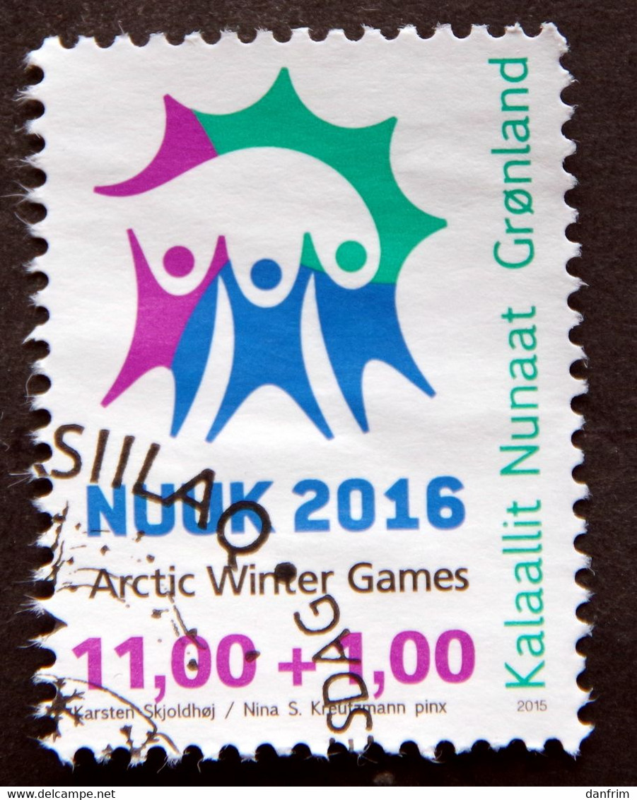 GREENLAND 2015  Artic Winter Games Minr.689A   ( Lot D 1715 ) - Used Stamps