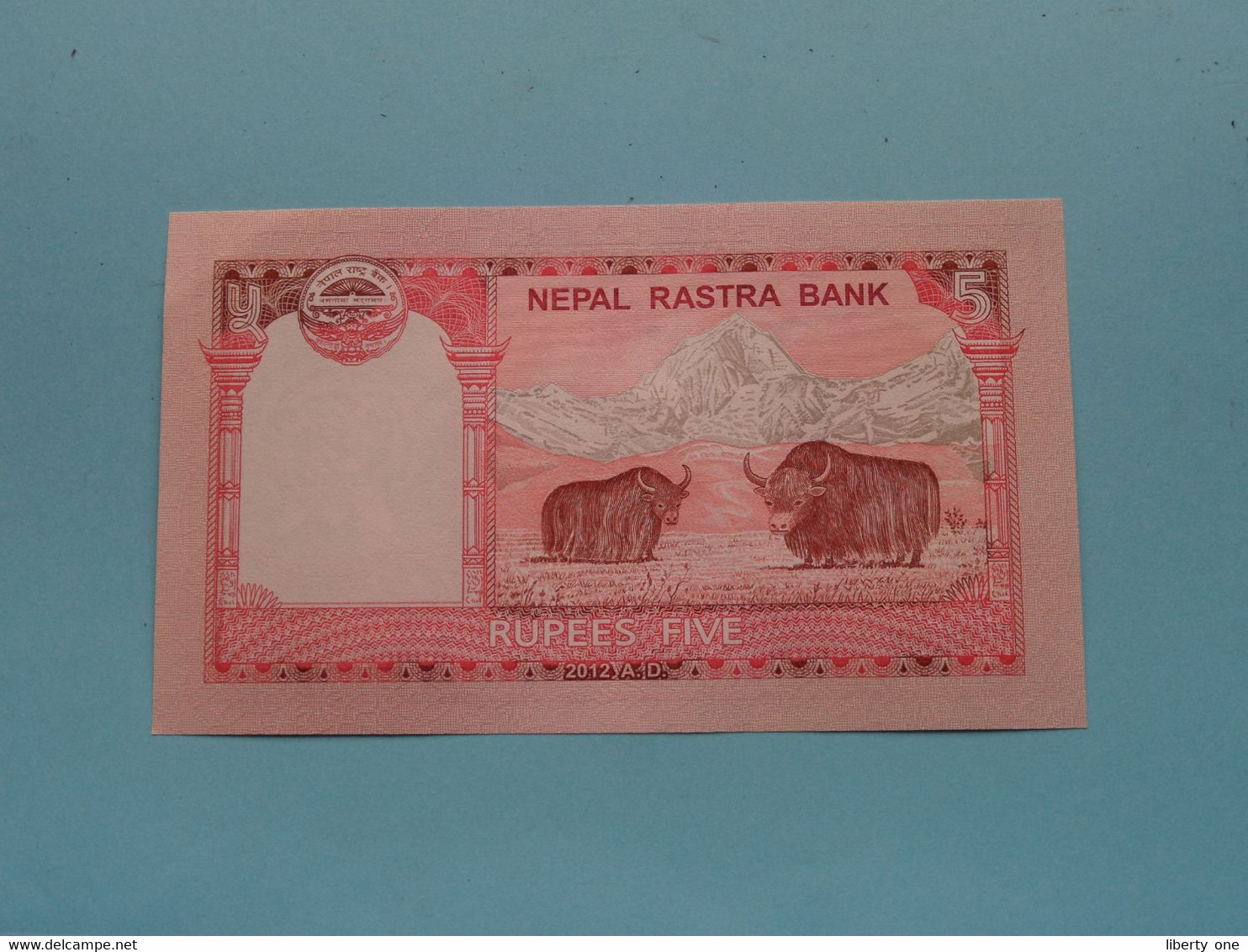 5 Rupees ( Five ) 2012 - NEPAL Rastra Bank ( Voir / See > Scans ) UNC ! - Nepal