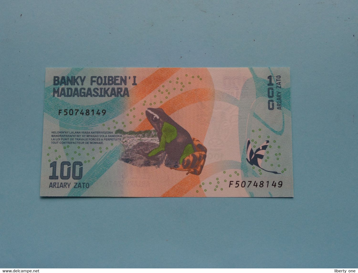100 Ariary ( Ariary Zato ) 2017 - Banky Foiben'i MADAGASIKARA ( Voir / See > Scans ) UNC ! - Madagaskar