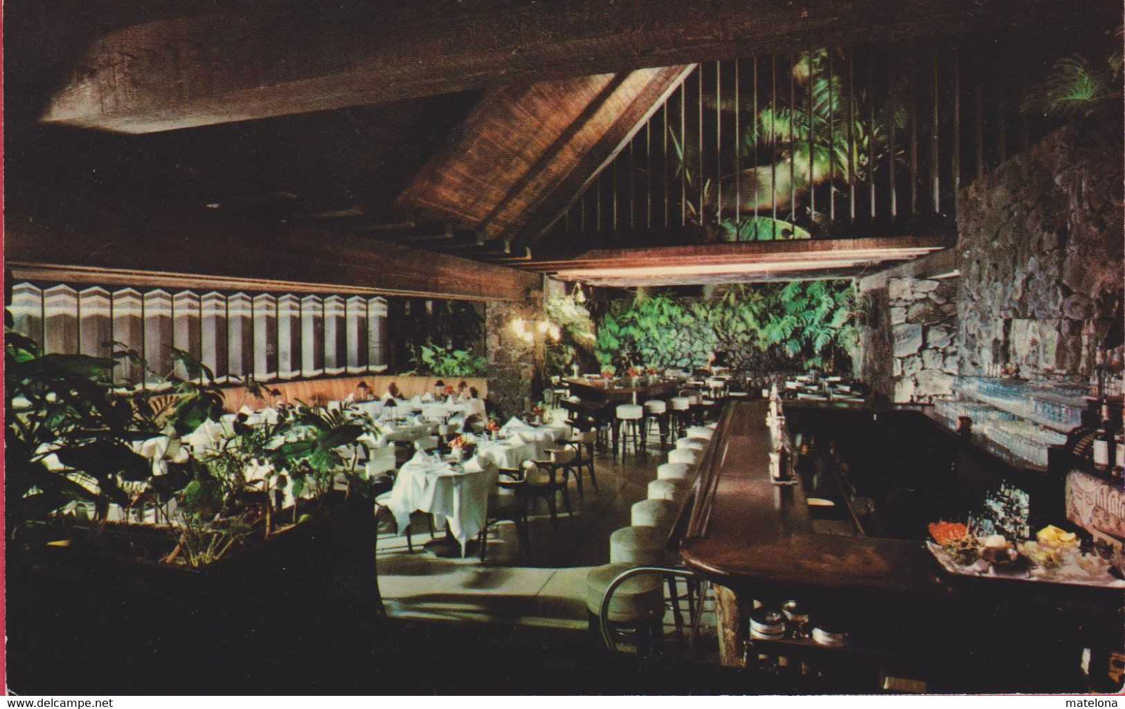 ETATS-UNIS HI HAWAII HONOLULU CANLIS' THE WORLD'S MOST BEAUTIFUL RESTAURANT 2100 KALAKAUA AVENUE IN WAIKIKI - Honolulu