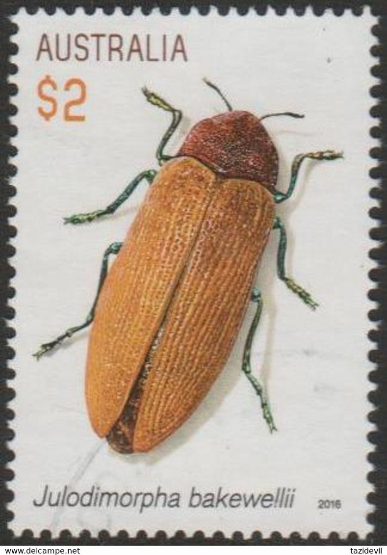 AUSTRALIA - USED 2016 $2.00 Jewel Beetles - Julodimorpha Bakewellii - Used Stamps