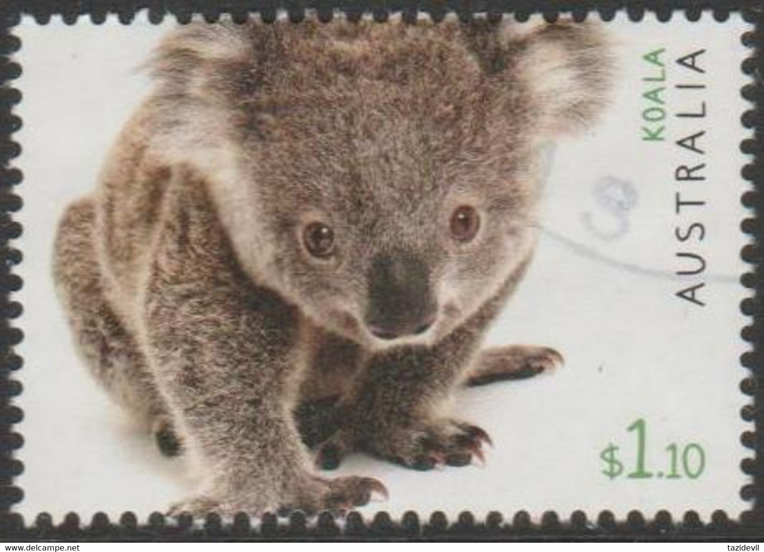 AUSTRALIA - USED 2019 $1.10 Australian Fauna - Koala - Used Stamps