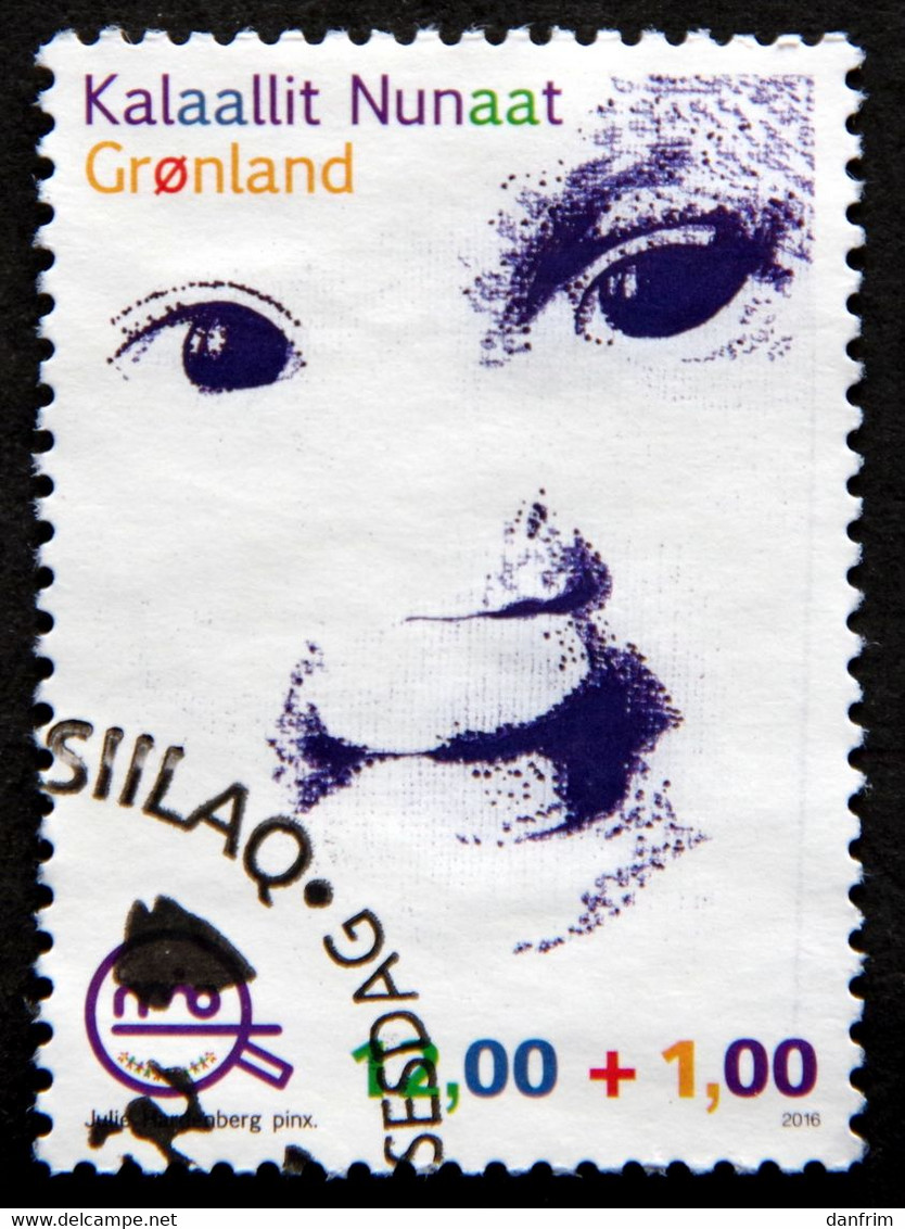 GREENLAND 2016   Children's Rights MIO  Minr.723A   ( Lot D 1786) - Used Stamps