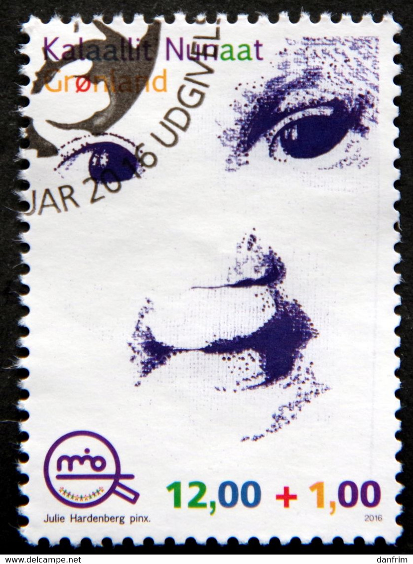 GREENLAND 2016   Children's Rights MIO  Minr.723A   ( Lot D 1830) - Used Stamps