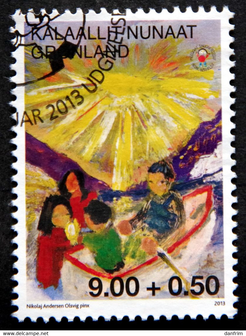 Greenland 2013  Help Children Minr.629  (lot D 2130 ) - Used Stamps