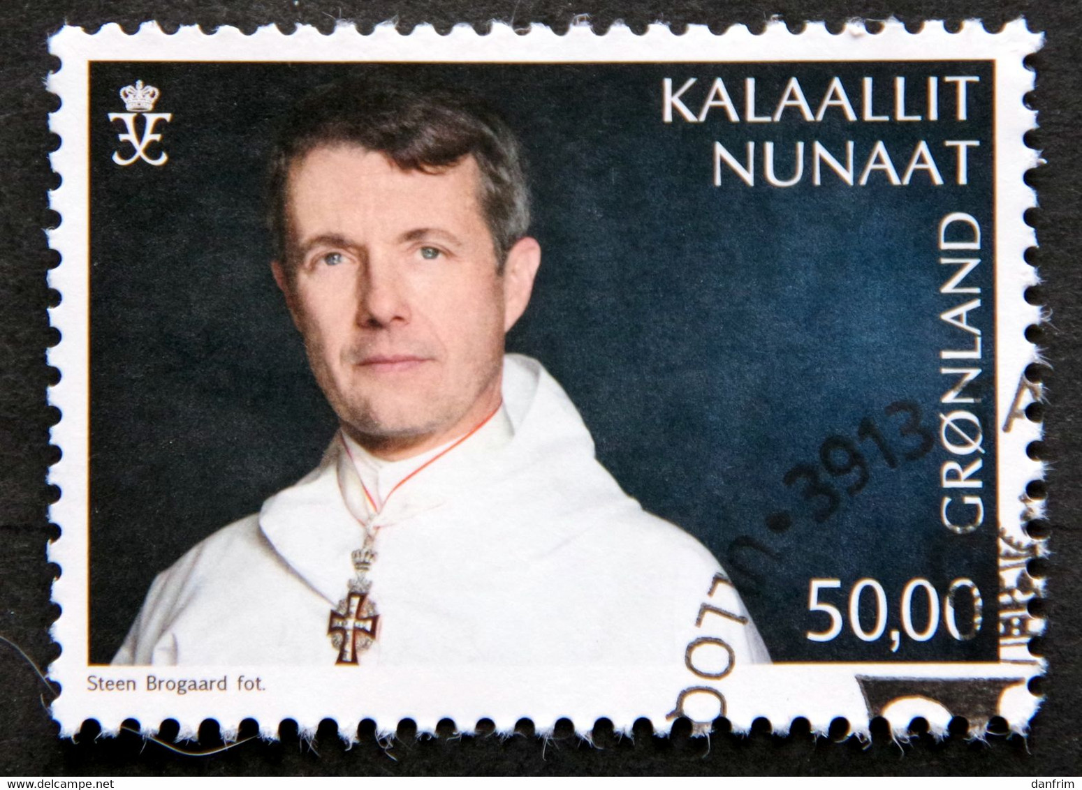 GREENLAND 2018  Prince Frederik Minr.800A  (lot D 2179) - Used Stamps