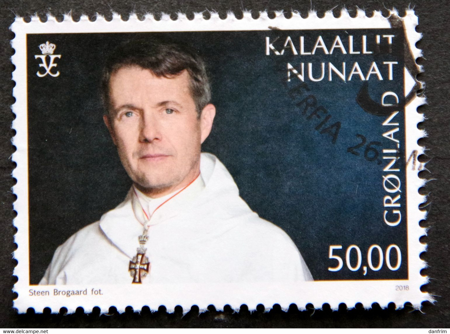 GREENLAND 2018  Prince Frederik Minr.800A  (lot D 2250) - Oblitérés