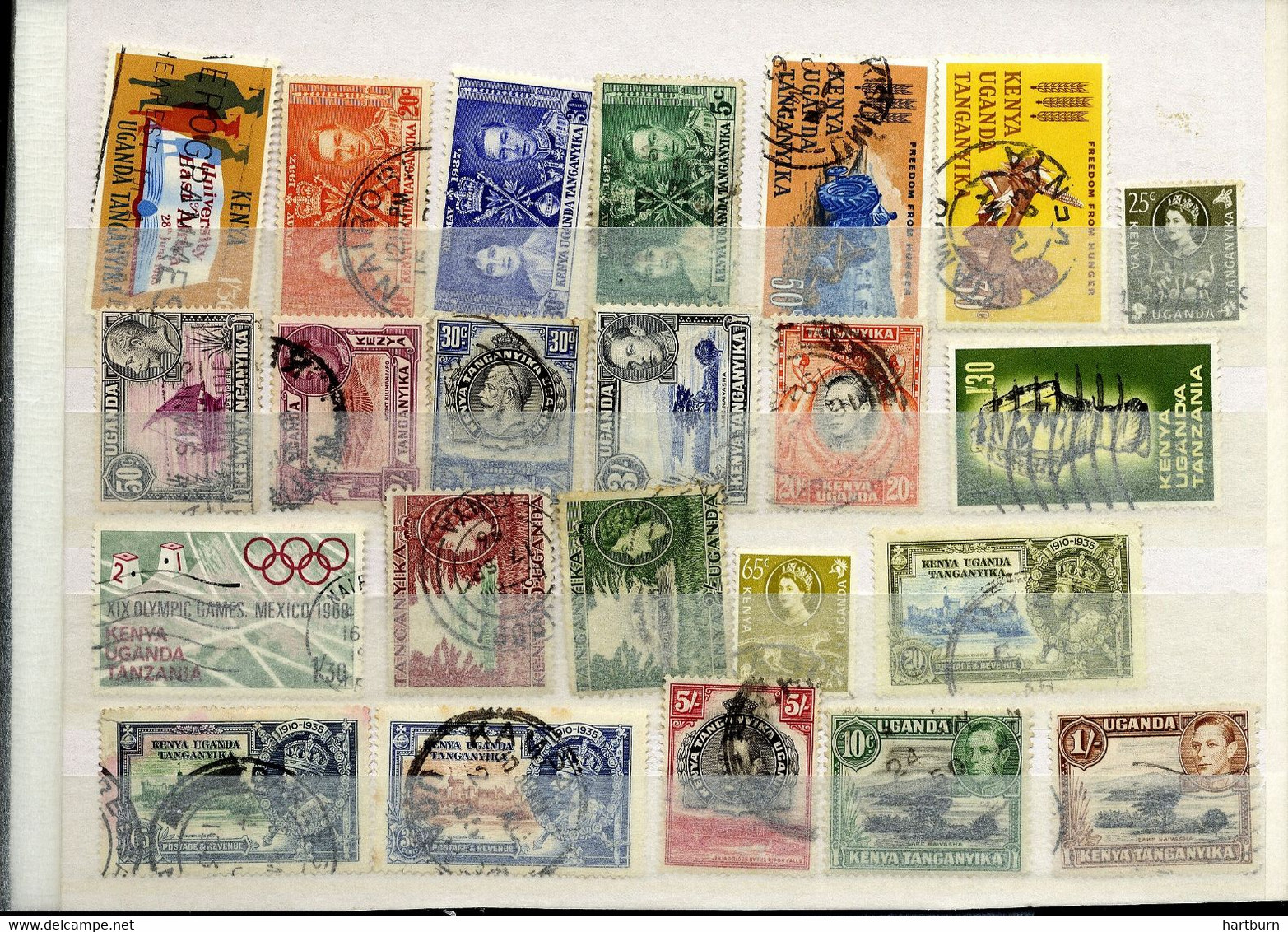 Kenia - Uganda - Tanzania - Stamps, Postzegels, Timbre Postal, Nice Stamps Good Value. British Commonwealth - Other & Unclassified