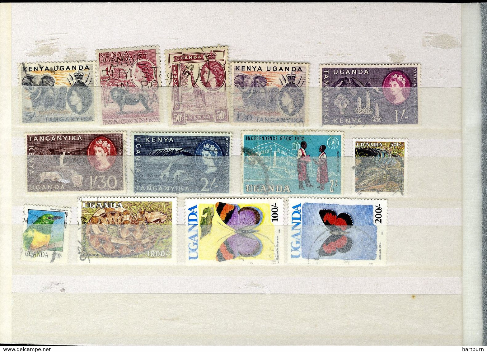Kenia - Uganda - Tanzania - Stamps, Postzegels, Timbre Postal, Nice Stamps Good Value. British Commonwealth - Otros & Sin Clasificación