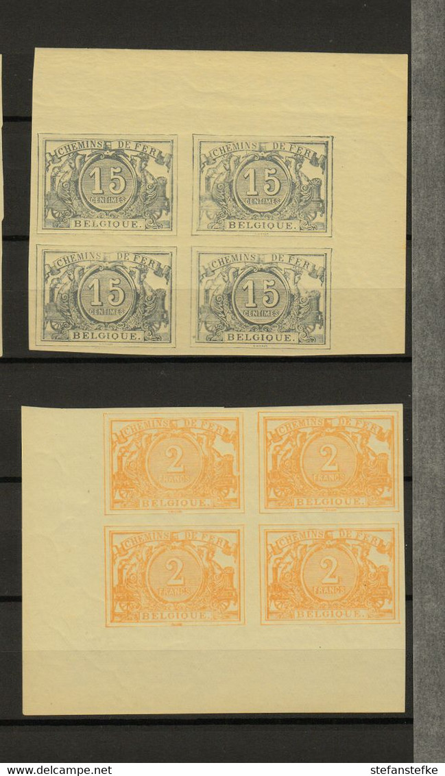 Belgie - Belgique Ocb Nr : TR8 En TR14  ** MNH  (zie  Scan) REPRINTS - Ungebraucht