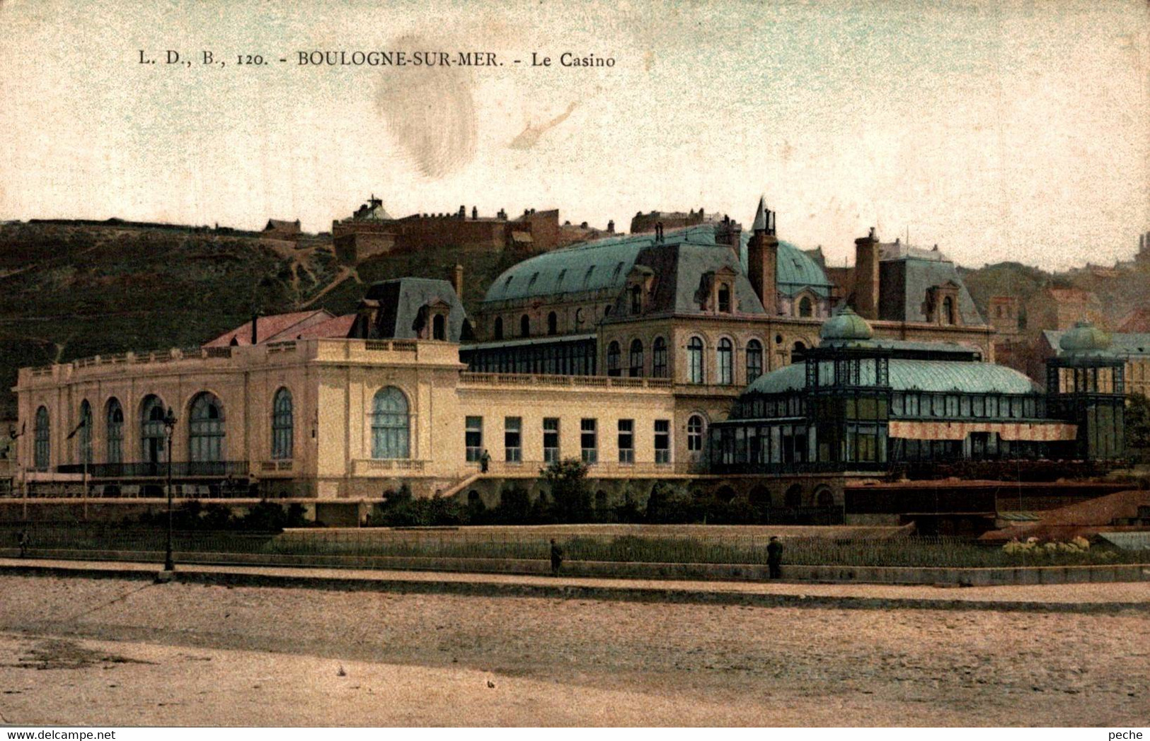 N°95392 -cpa Boulogne Sur Mer -le Casino- - Casinos