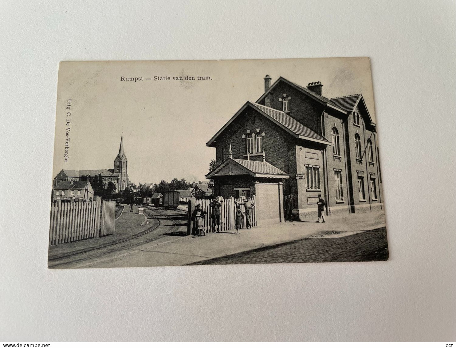 Rumst  Rumpst    Statie Van Den Tram   Uitg C De Vos-Verberght   STATION DU TRAM - Rumst