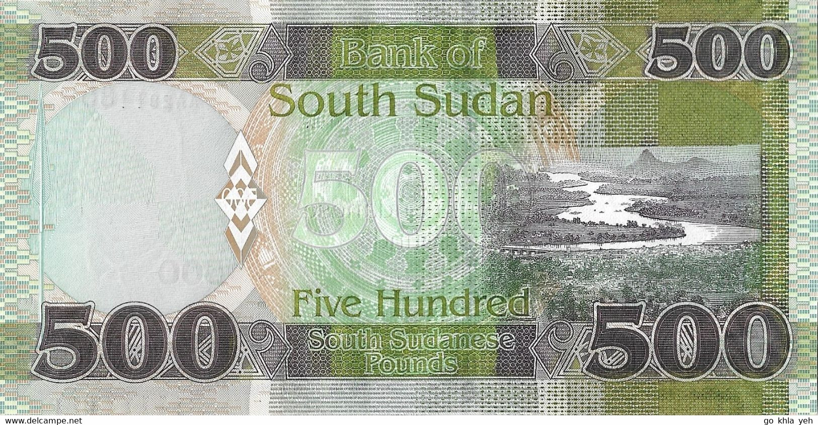 SOUDAN DU SUD 2018 500 Pound - P.016a  Neuf UNC - Südsudan