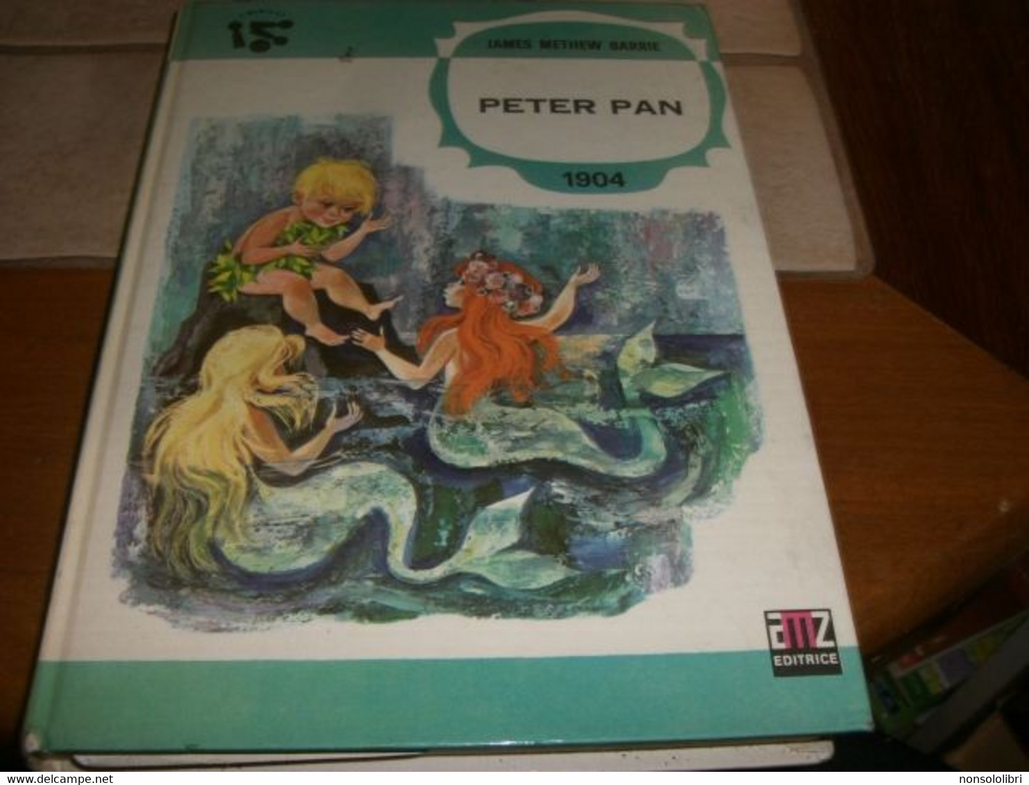 LIBRO"PETER PAN" AMZ BARRIE -1963-SESTA EDIZIONE - Novelle, Racconti