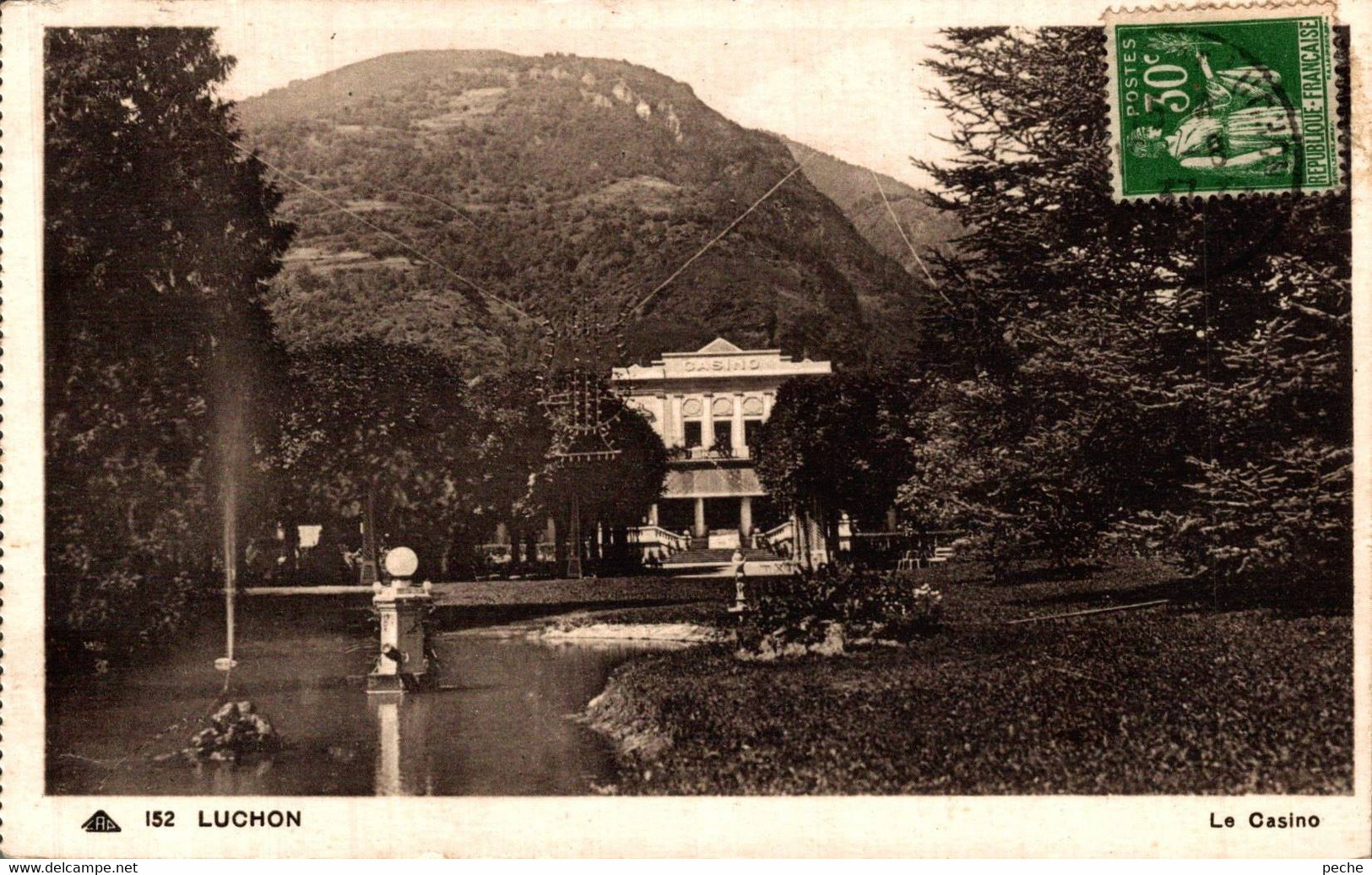 N°95411 -cpa Luchon -le Casino- - Casino