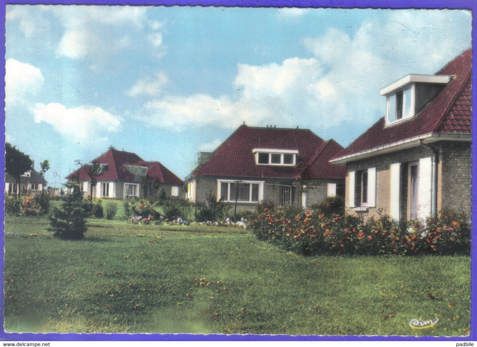 Carte Postale 62. Isbergues  Villas Des Ingénieurs   Très Beau Plan - Isbergues