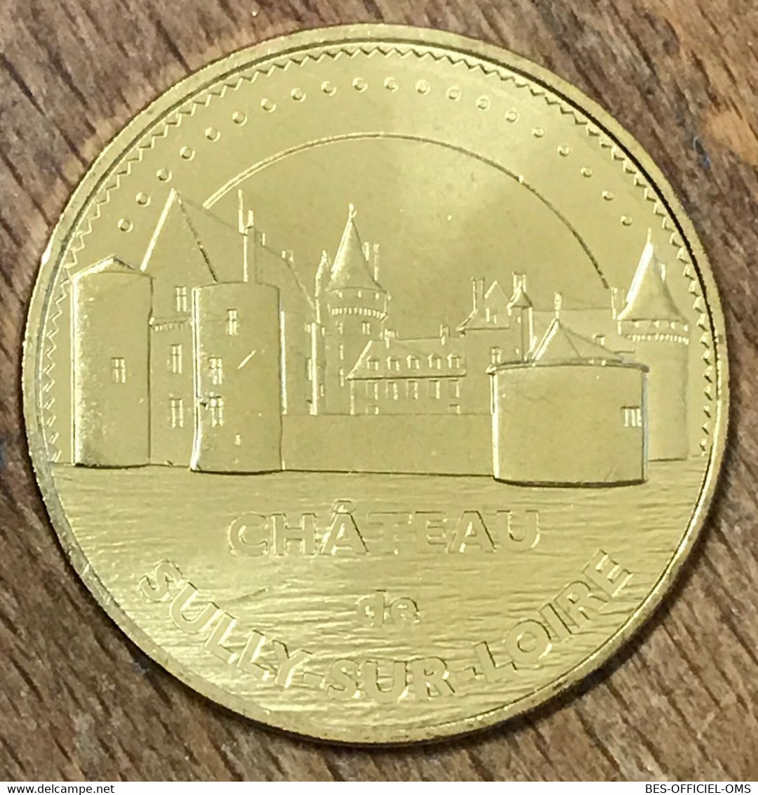 45 CHÂTEAU DE SULLY SUR LOIRE MDP 2015 MINI MÉDAILLE SOUVENIR MONNAIE DE PARIS JETON TOURISTIQUE TOKENS MEDALS COINS - 2015