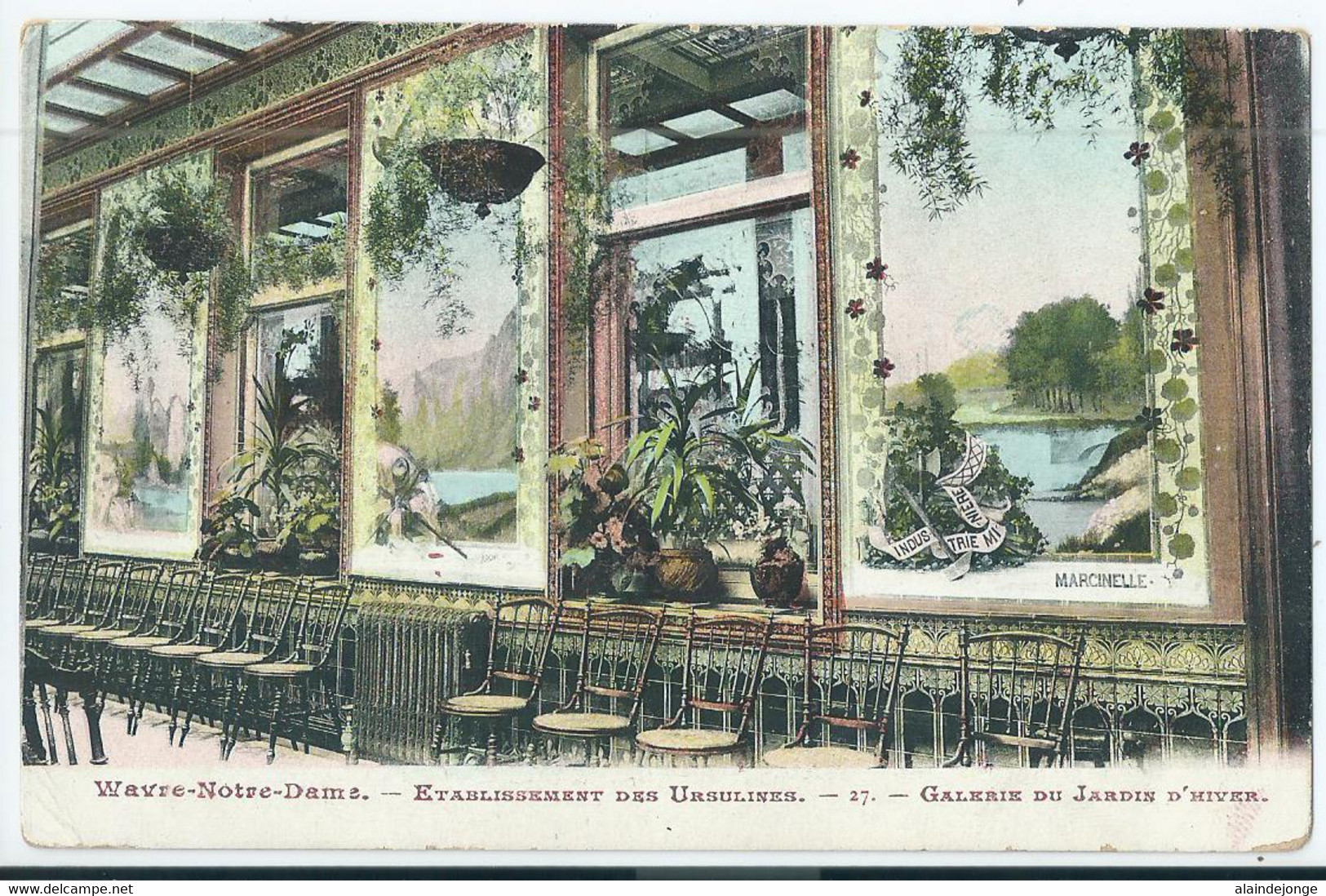 Wavre-Notre-Dame - Onze-Lieve-Vrouw-Waver - Institut Des Ursulines - Galerie Du Jardin D'Hiver - 1903 - Sint-Katelijne-Waver