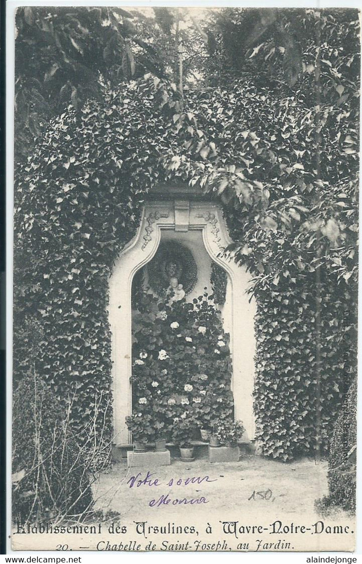 Wavre-Notre-Dame - Onze-Lieve-Vrouw-Waver - Institut Des Ursulines - Chapelle De Saint-Joseph, Au Jardin - Sint-Katelijne-Waver