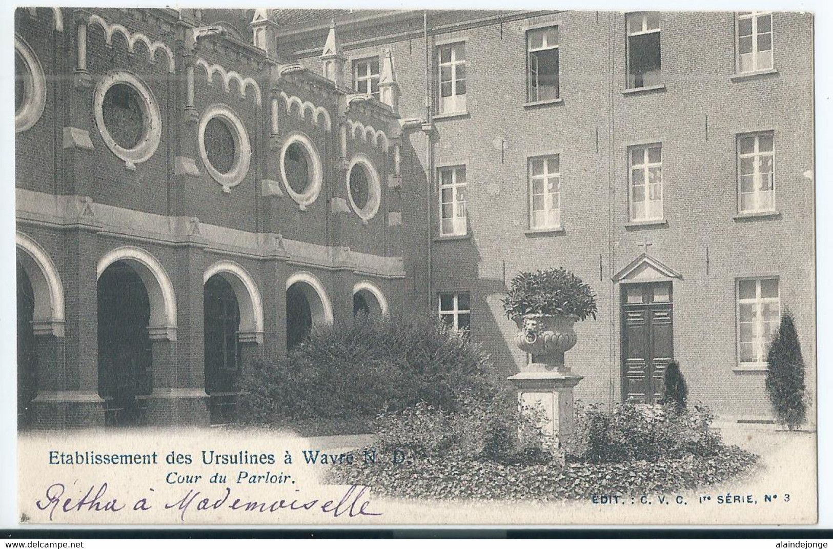 Wavre-Notre-Dame - Onze-Lieve-Vrouw-Waver - Institut Des Ursulines - Cour Du Parloir - Sint-Katelijne-Waver