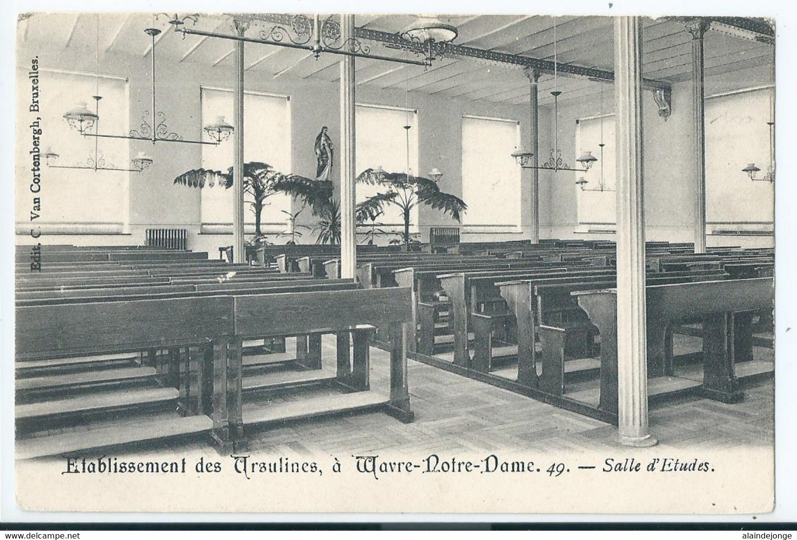 Wavre-Notre-Dame - Onze-Lieve-Vrouw-Waver - Institut Des Ursulines - Salle D'Etudes - Sint-Katelijne-Waver