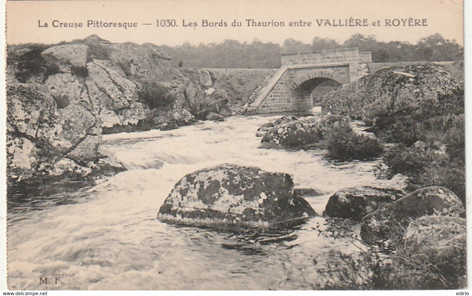 *** 23  ***  Vallée Du Thaurion Entre Valliere Et Royere Neuve TTB - Royere