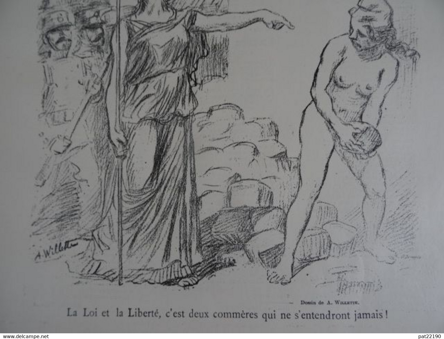 Revue Le Courrier Français 1899 Fort Chabrol Menu Mariage Artiste Willette Montmartre Lami Auguste Baudoin Déroulède - Menus