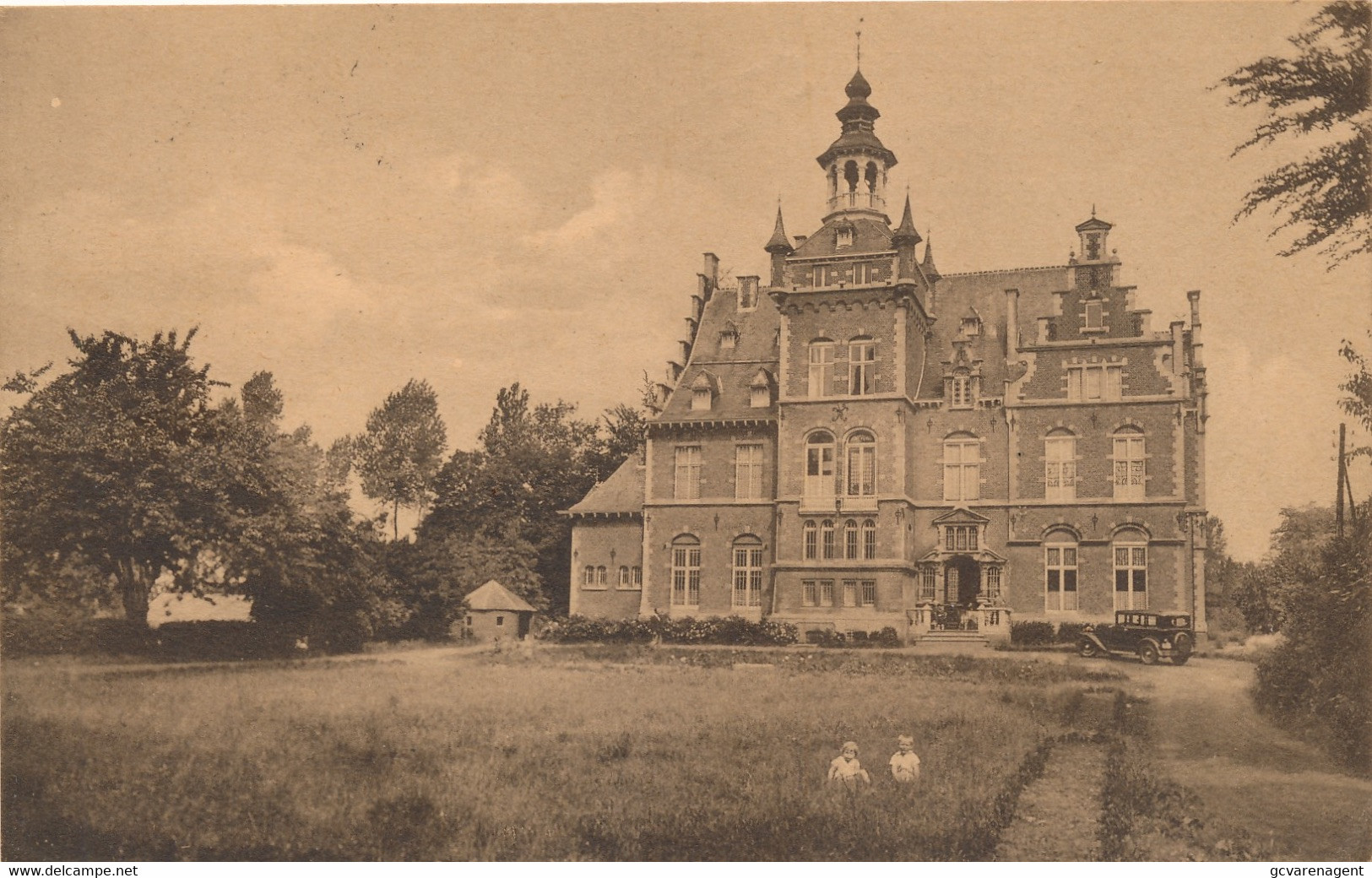 STEENOCKERZEEL  CHATEAU DE HUMELGHEM  -!!!!  LANGSTEMEL  STEENOCKERZEEL     -  2 SCANS - Steenokkerzeel