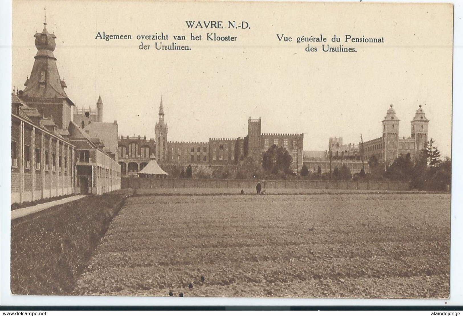 Wavre-Notre-Dame - Onze-Lieve-Vrouw-Waver - Institut Des Ursulines - Vue Générale Du Pensionnat Des Ursulines - Sint-Katelijne-Waver