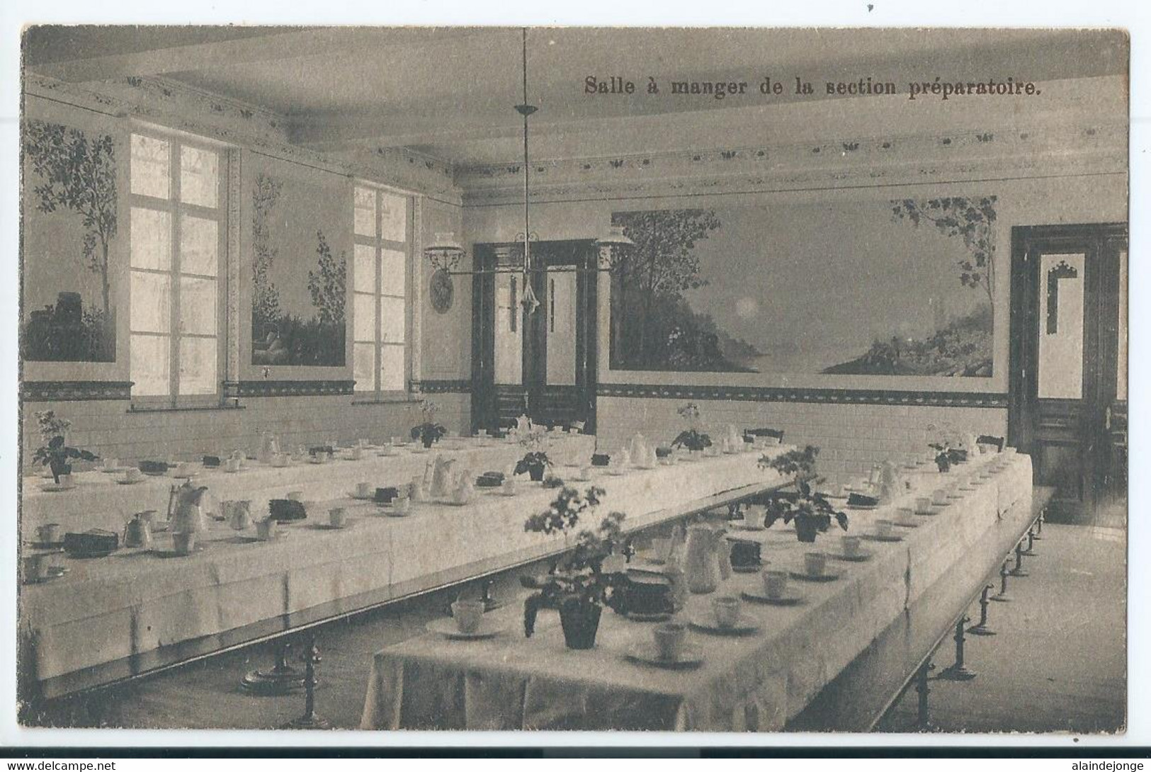 Wavre-Notre-Dame - Onze-Lieve-Vrouw-Waver - Institut Des Ursulines - Salle à Manger De La Section Préparatoire - 1912 - Sint-Katelijne-Waver