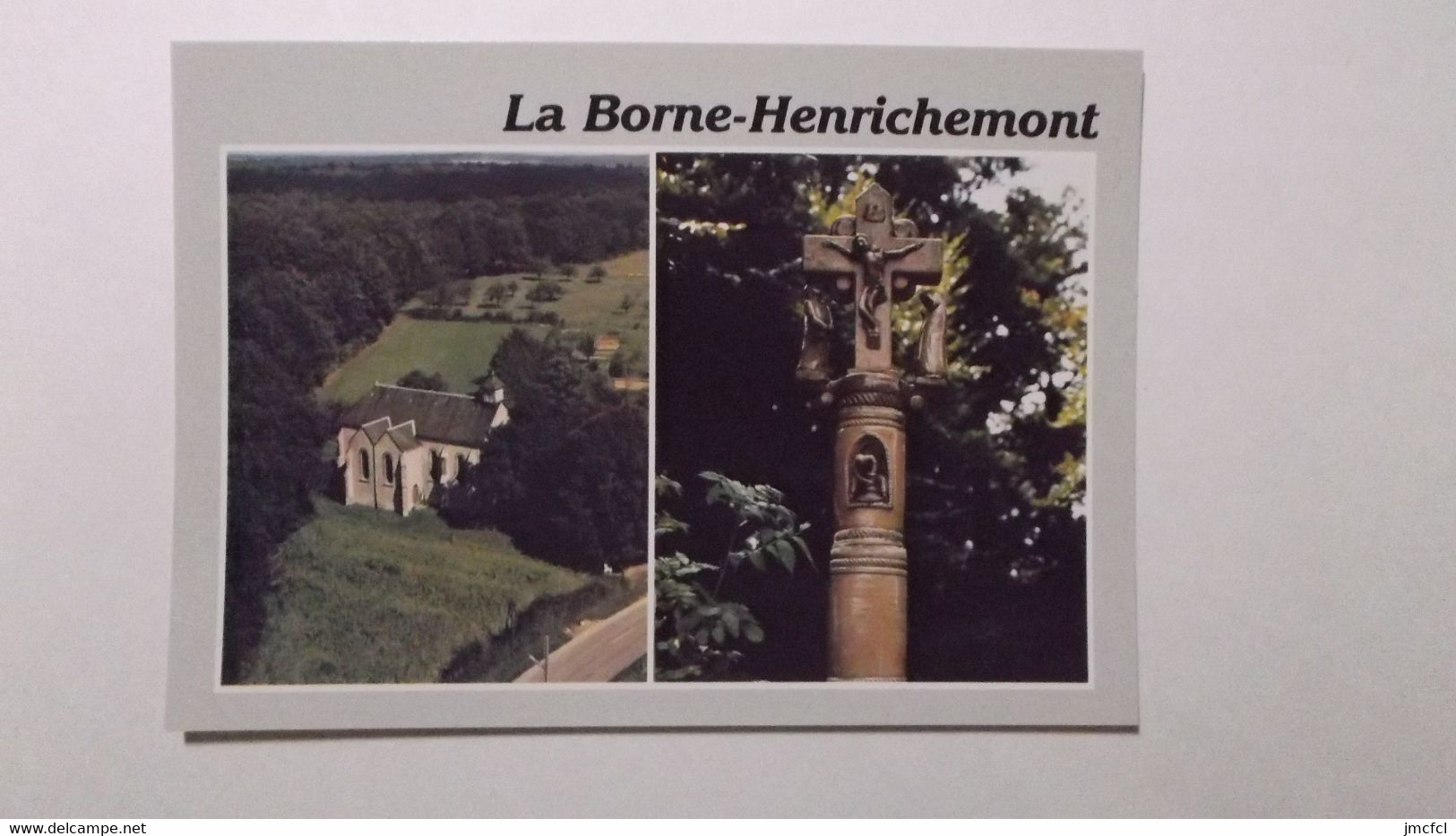 HENRICHEMONT      Le Village  De La Borne    L'Eglise   Le Calvaire - Henrichemont