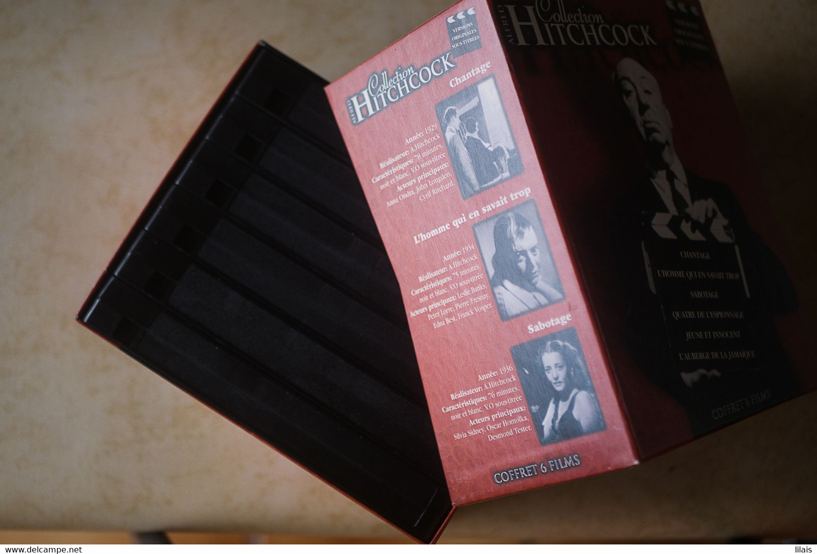 Hitchcock - Coffret 6 Films - Clásicos