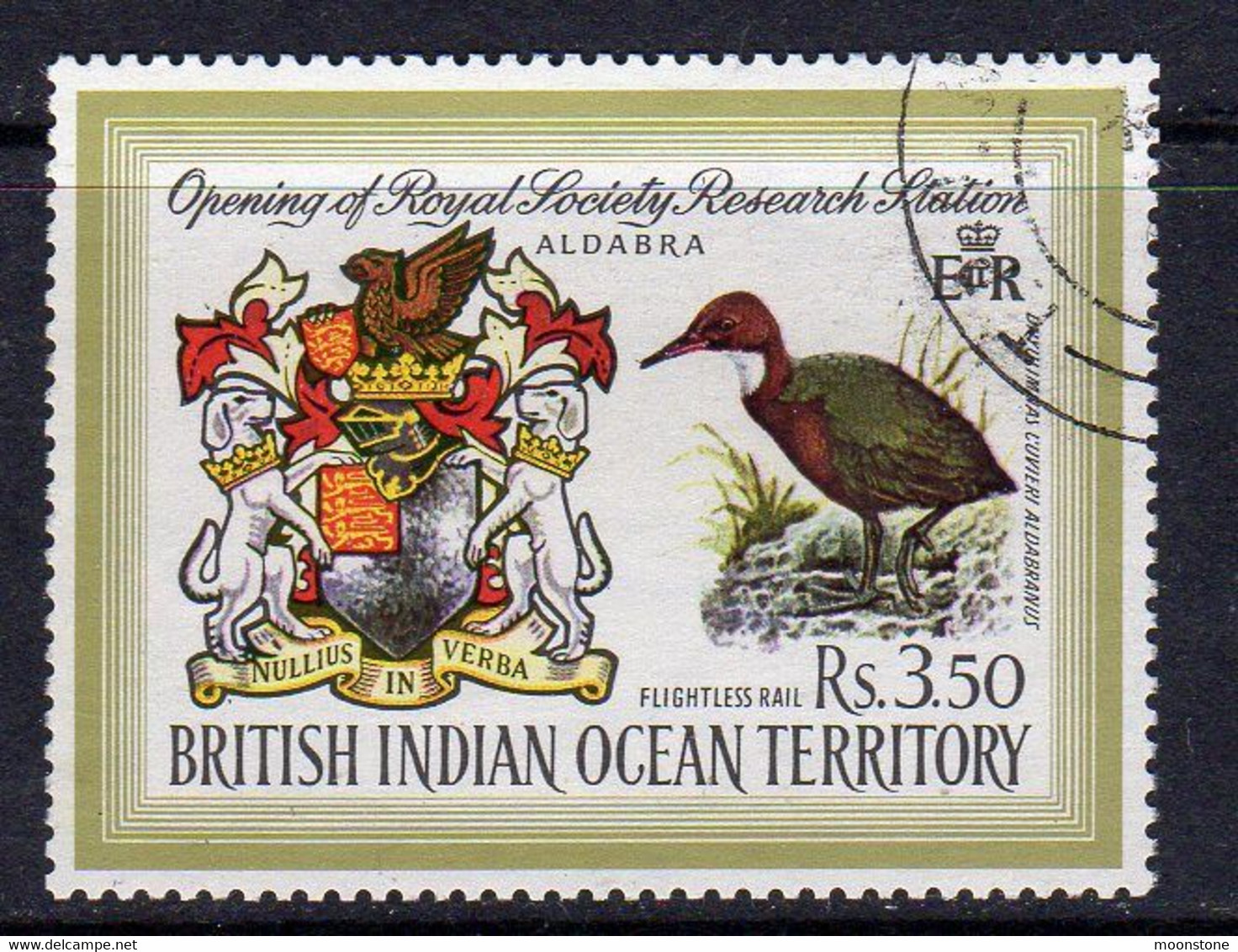 British Indian Ocean Territory BIOT 1971 Royal Society Research Station, Used, SG 40 (A) - British Indian Ocean Territory (BIOT)