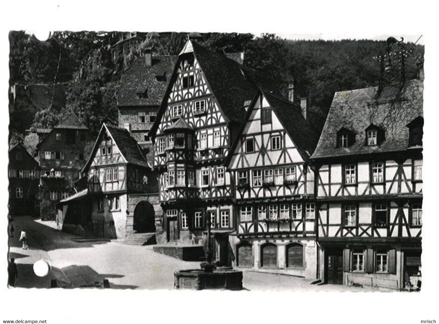 Miltenberg Am Main  Rathaus  Ca. 1957 Marktplatz - Main - Kinzig Kreis