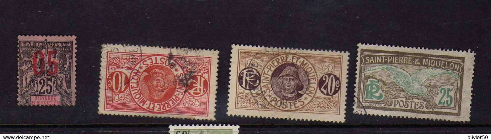 SPM - Marin -   Oblt - Used Stamps
