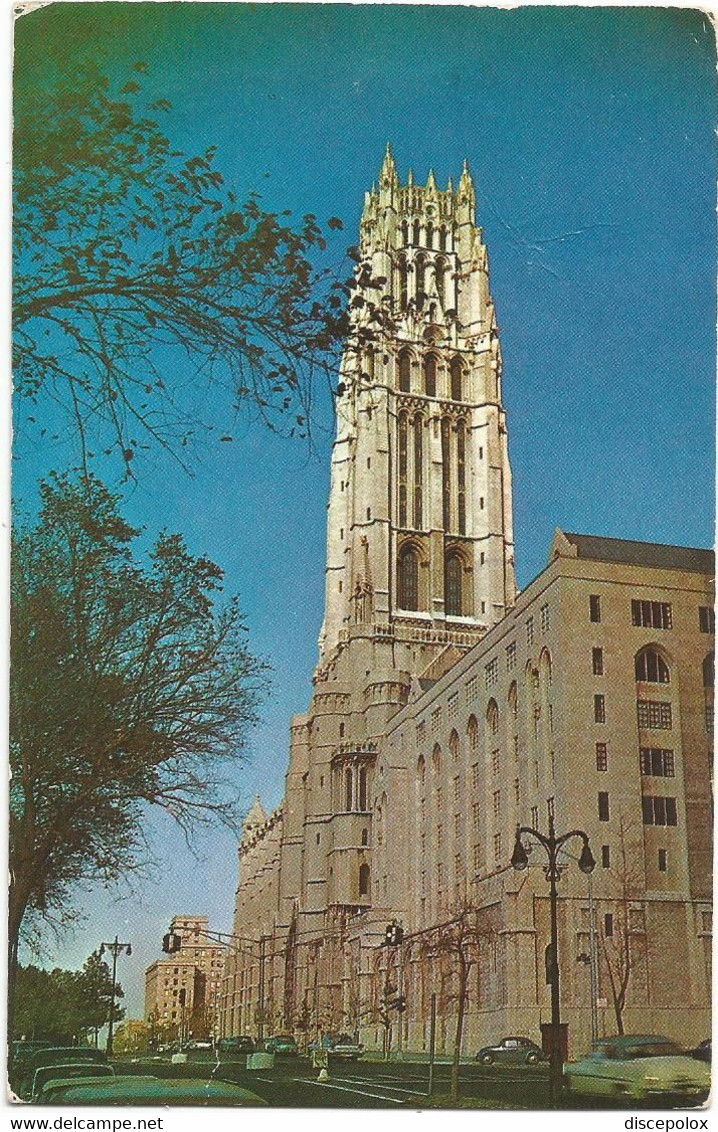 AC1347 New York - Riverside Church / Viaggiata 1973 - Kerken