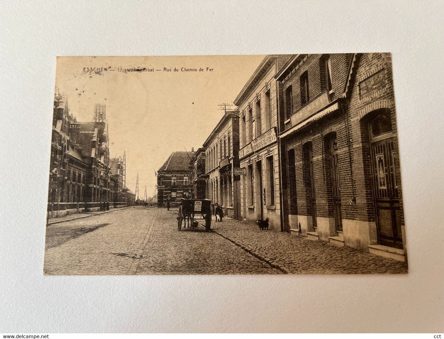 Essen Esschen Ijzerenwegstraat -  Rue Du Chemin De Fer  Edit E Desaix - Essen