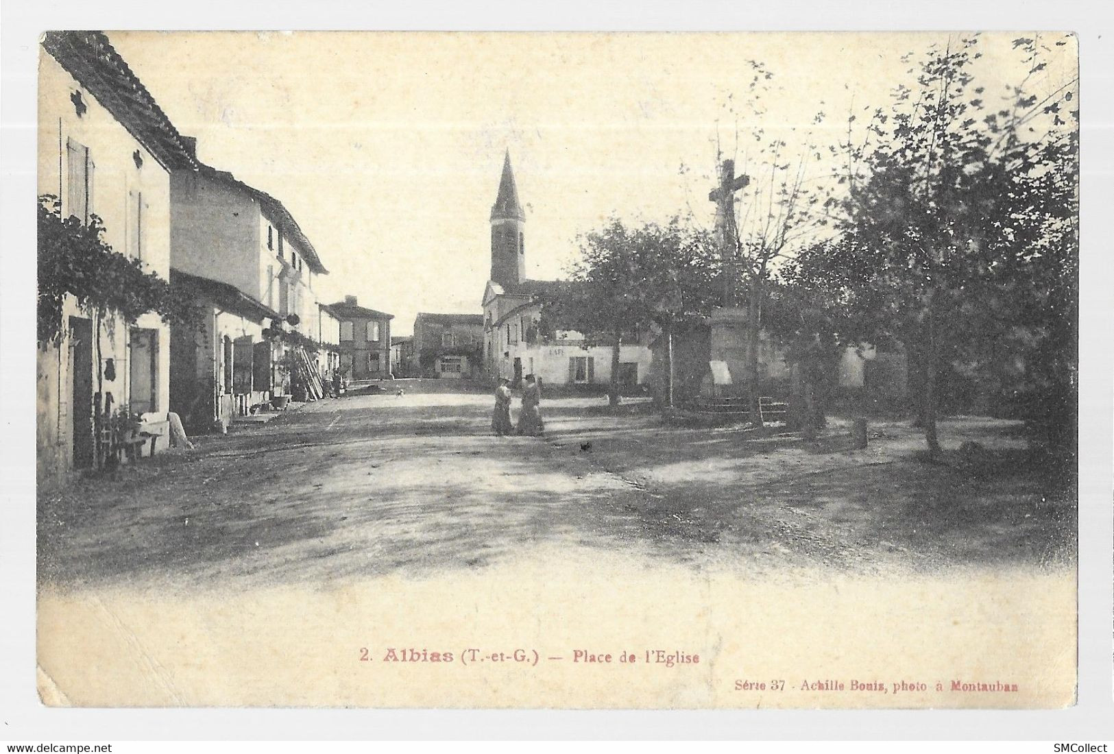 Albias, Place De L'église (A11p63) - Albias