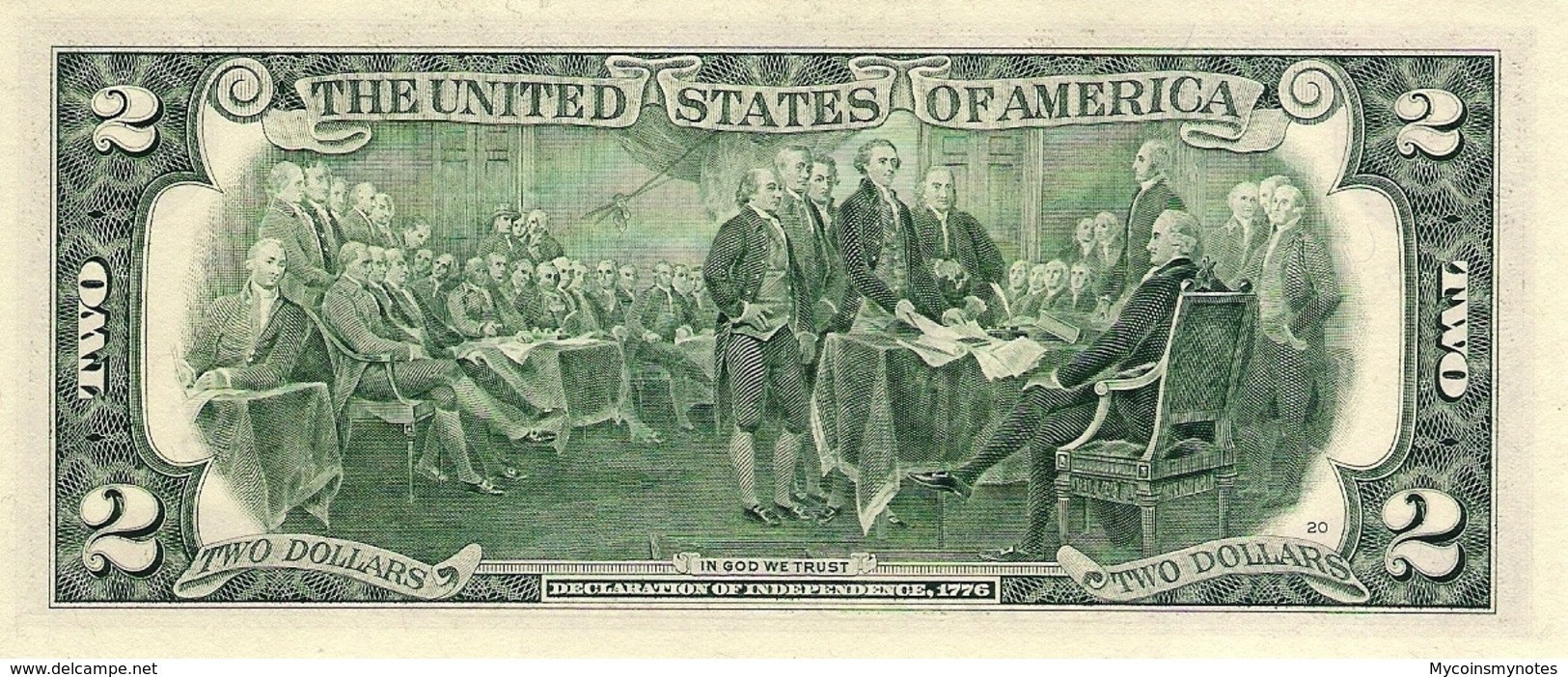 USA, 2 Dollars Commemorative, Reserve Bank Of Boston (A), P516b, 2003, UNC - Zonder Classificatie
