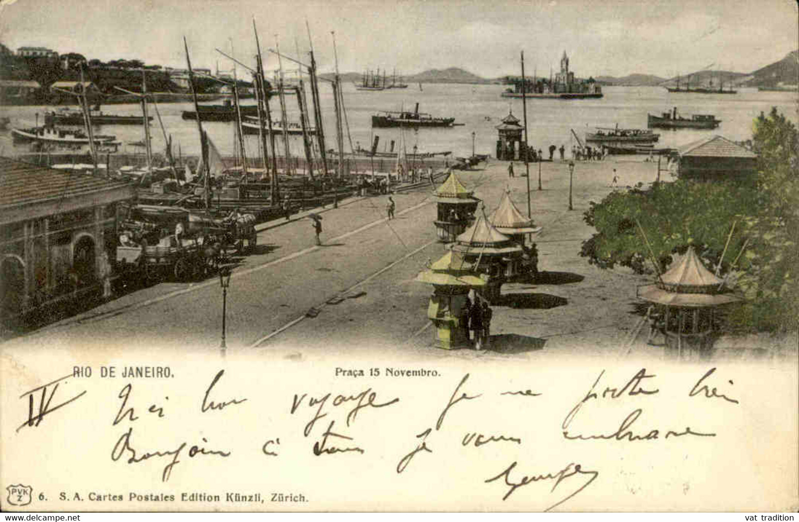 BRÉSIL - Carte Postale - Praça 15 Novembro - L 129526 - Rio De Janeiro