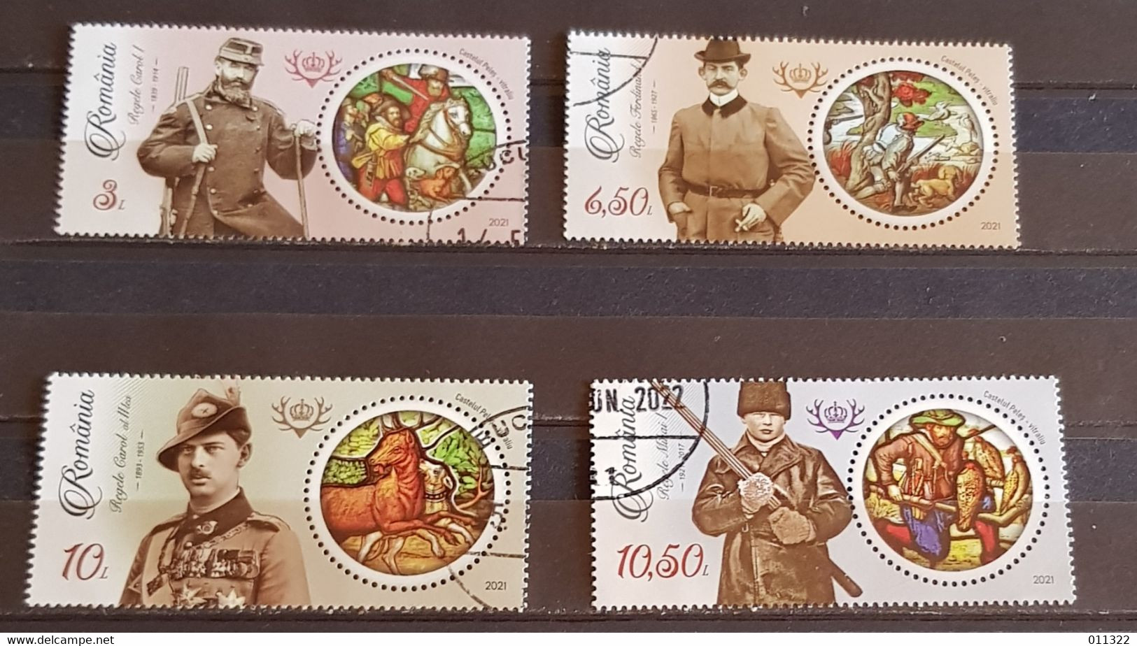 ROMÂNIA KINGS ROYAL SET USED - Oblitérés