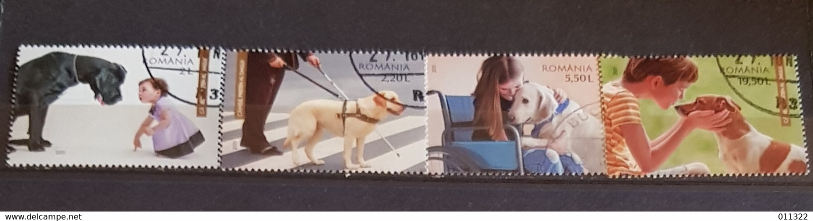 ROMÂNIA DOGS SET USED - Usati