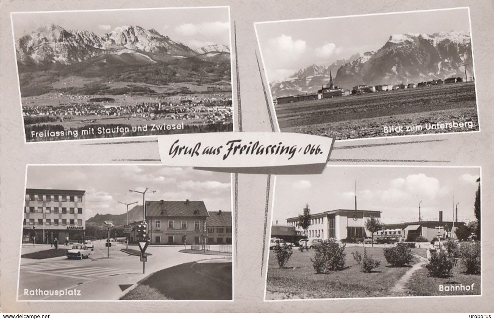 GERMANY - Gruss Aus Freilassing Obb 1963 - Freilassing