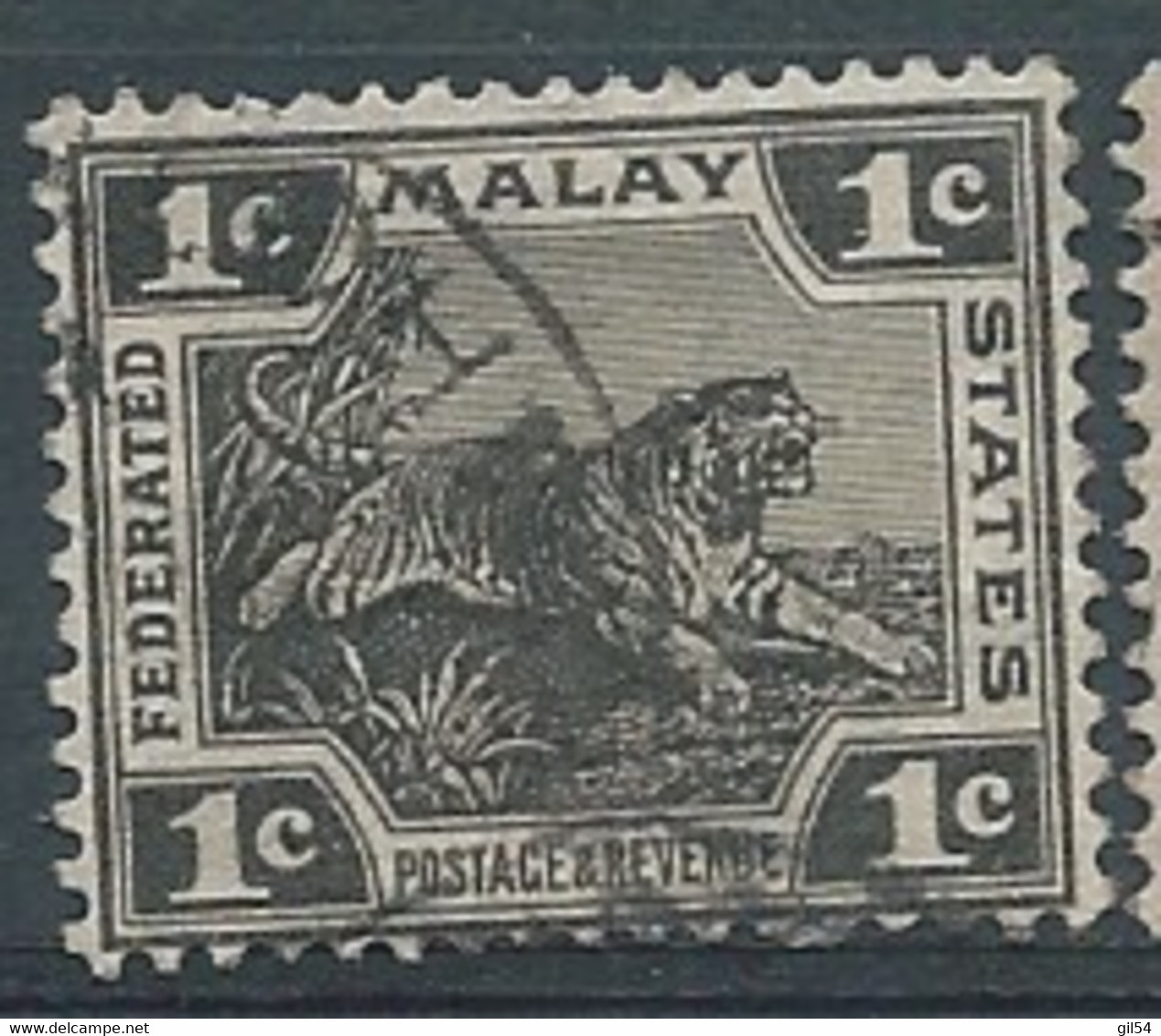 Malaisie - états Malais Fédéres- Yvert N° 51 Oblitéré     -   Ava 31709 - Federated Malay States