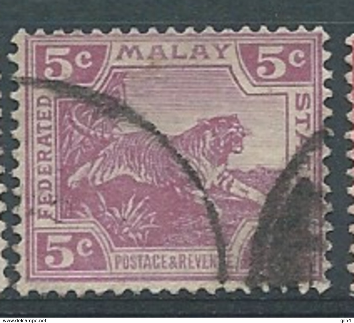 Malaisie - états Malais Fédéres- Yvert N° 59 Oblitéré     -   Ava 31710 - Federated Malay States