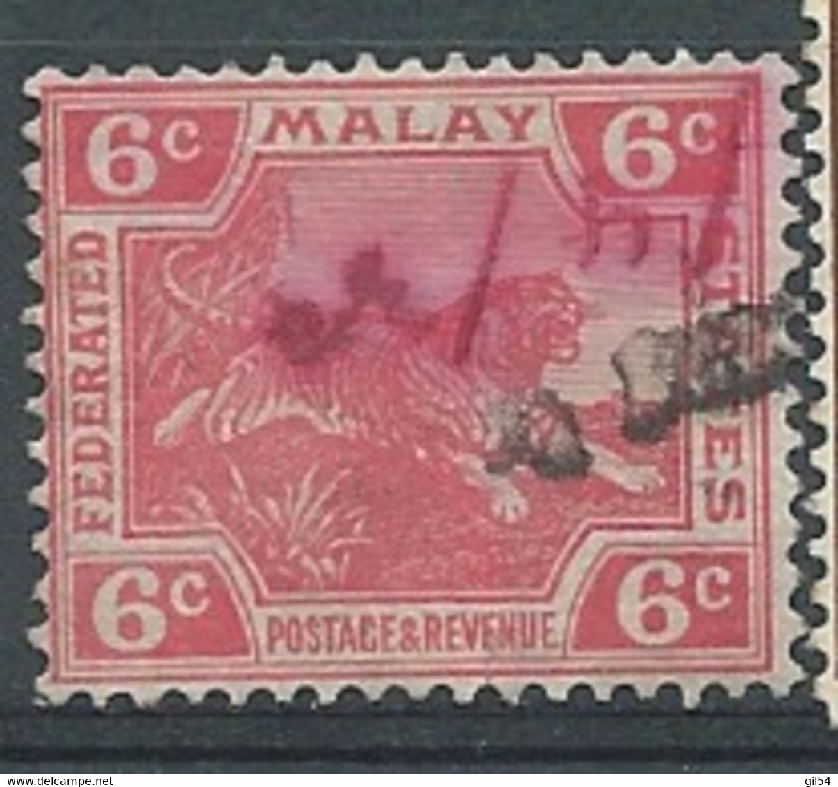 Malaisie - états Malais Fédéres- Yvert N° 61 Oblitéré     -   Ava 31711 - Federated Malay States