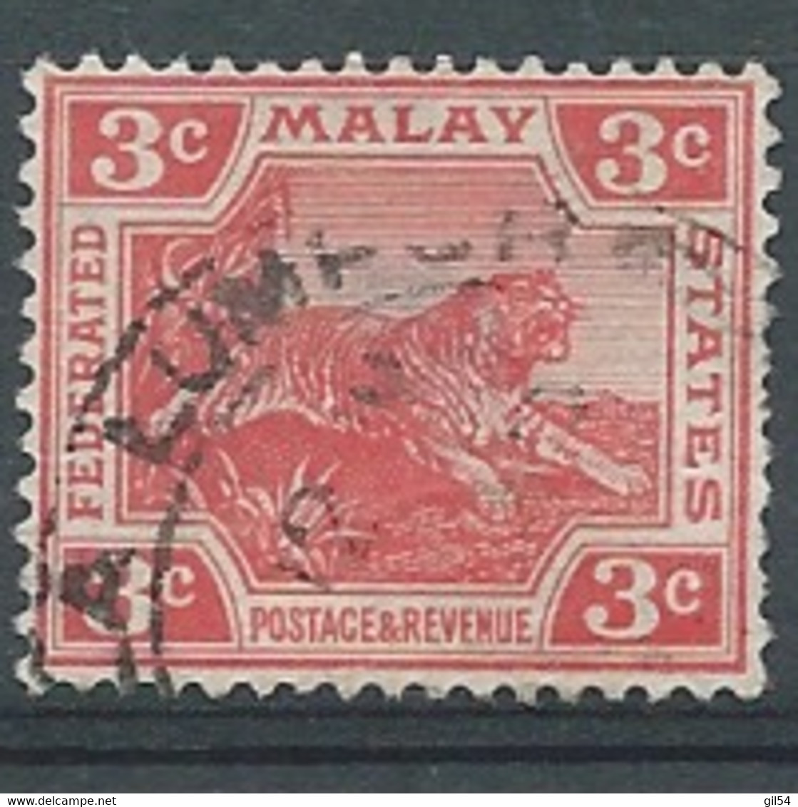 Malaisie - états Malais Fédéres- Yvert N° 43 Oblitéré     -   Ava 31714 - Federated Malay States