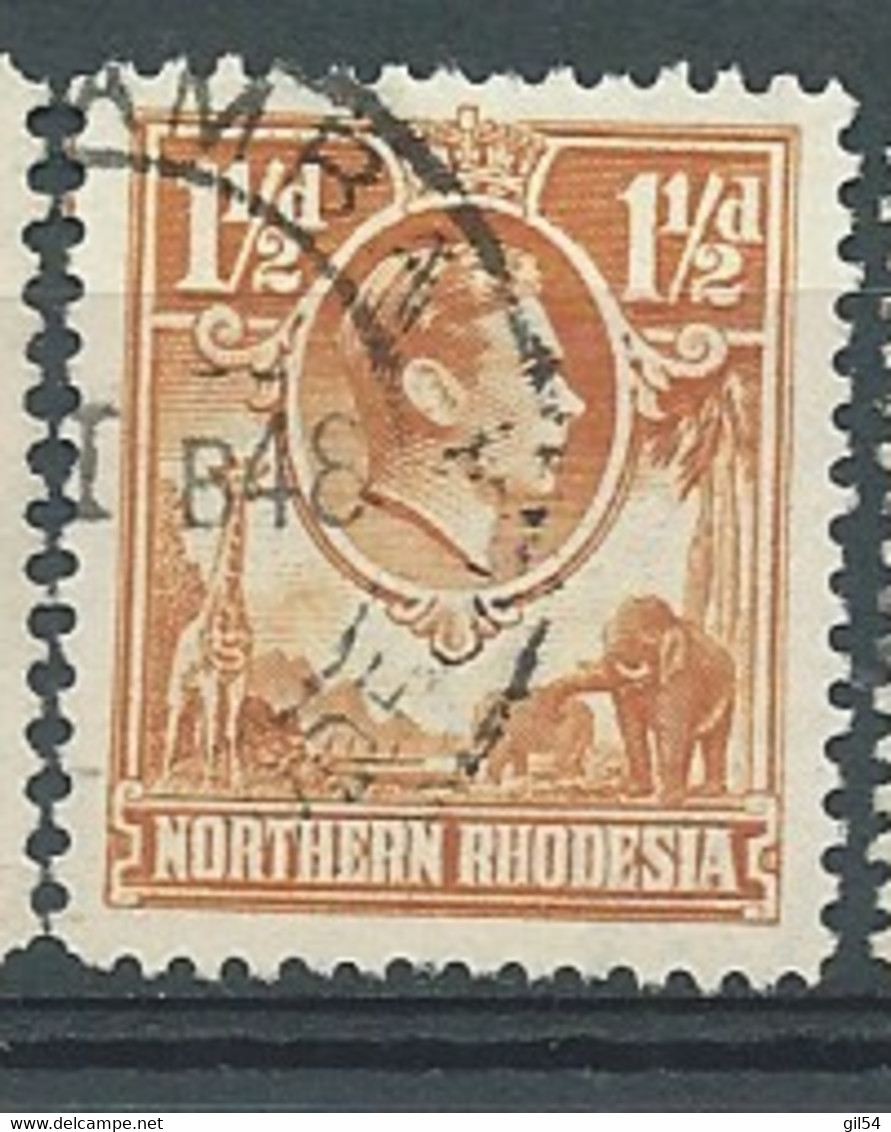 Rhodésie Du Nord      - Yvert N°  27 A  Oblitéré     -   Ava 31737 - Northern Rhodesia (...-1963)